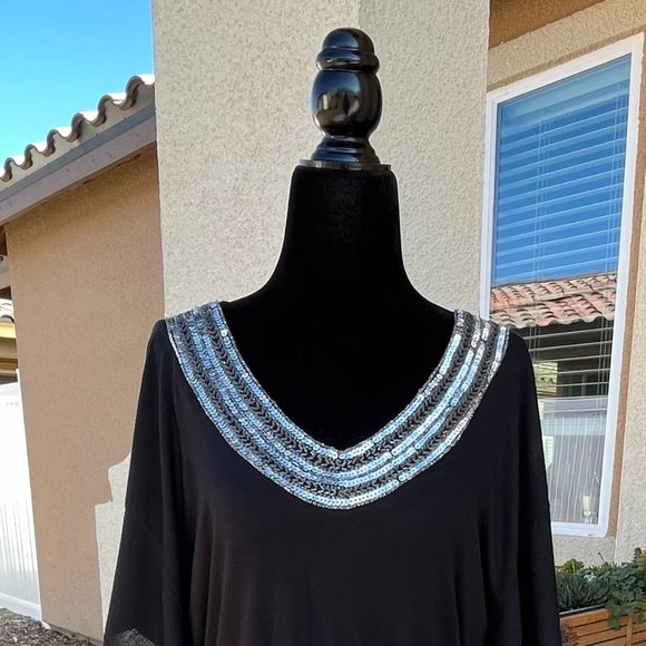 Forever 21 Black Sleeveless Blouse Women Size Small - Picture 2 of 10